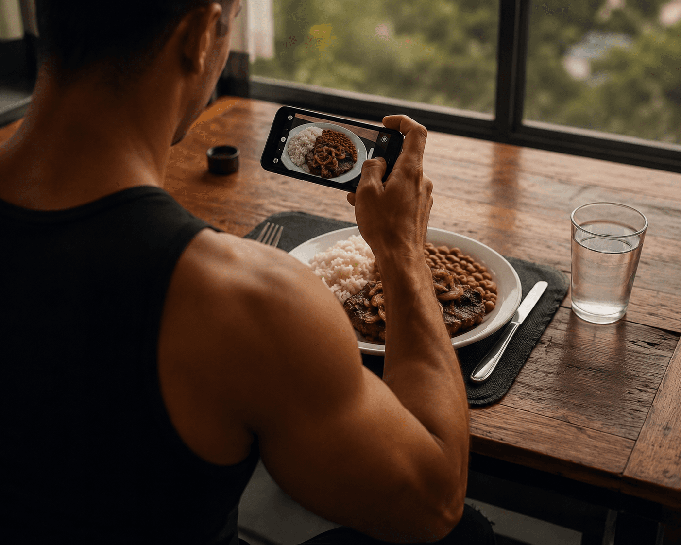 Registre e acompanhe toda a sua dieta