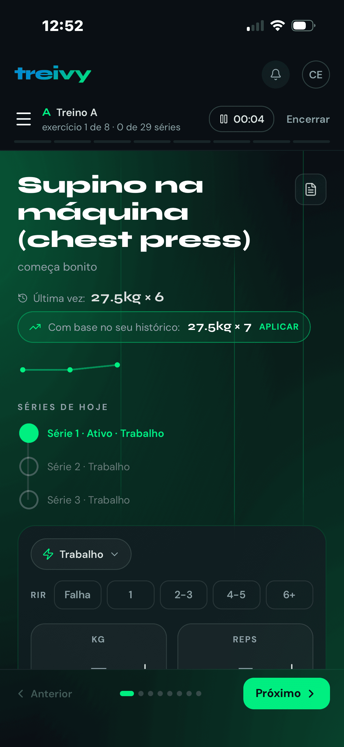 Treine no Focus Mode